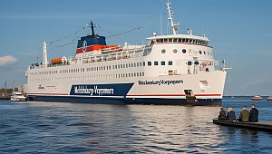 H. Hecht auf der StenaLine Fähre